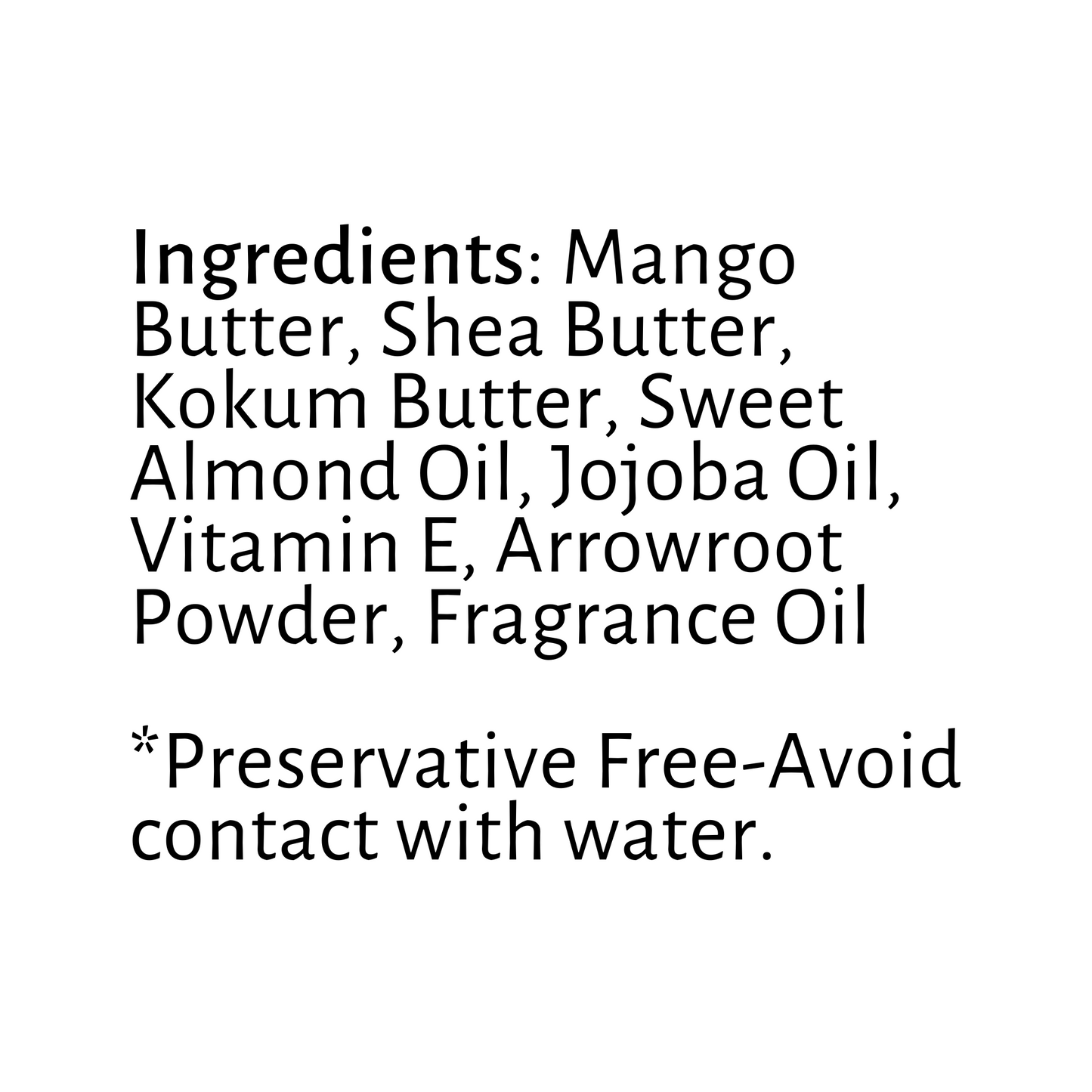 Baby Powder Body Butter